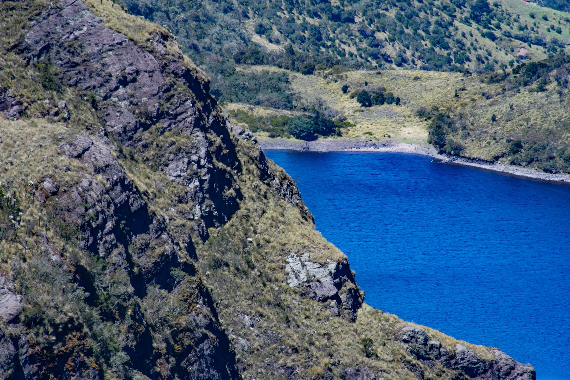 atardecer en la laguna